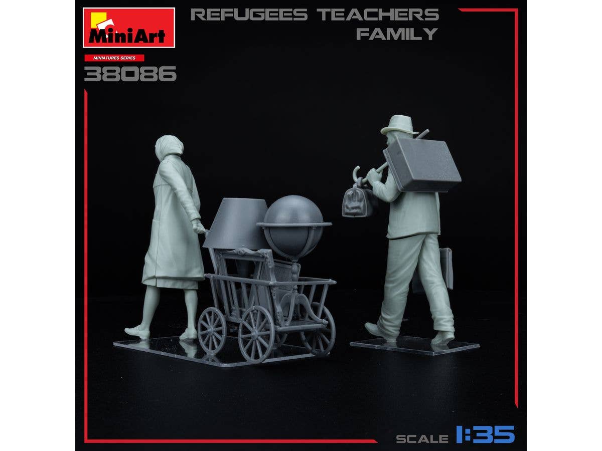 MiniArt 1/35 Refugees Teachers Family | 5905937497471