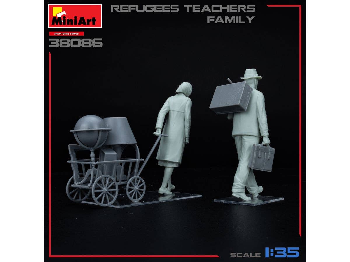 MiniArt 1/35 Refugees Teachers Family | 5905937497471