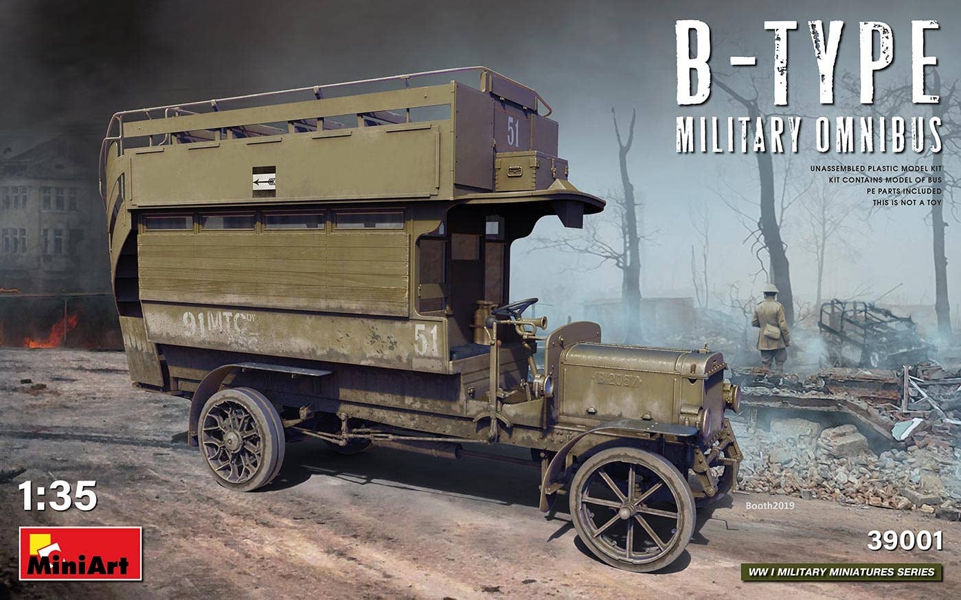 MiniArt 1/35 B-Type Military Omnibus | 4820183312556