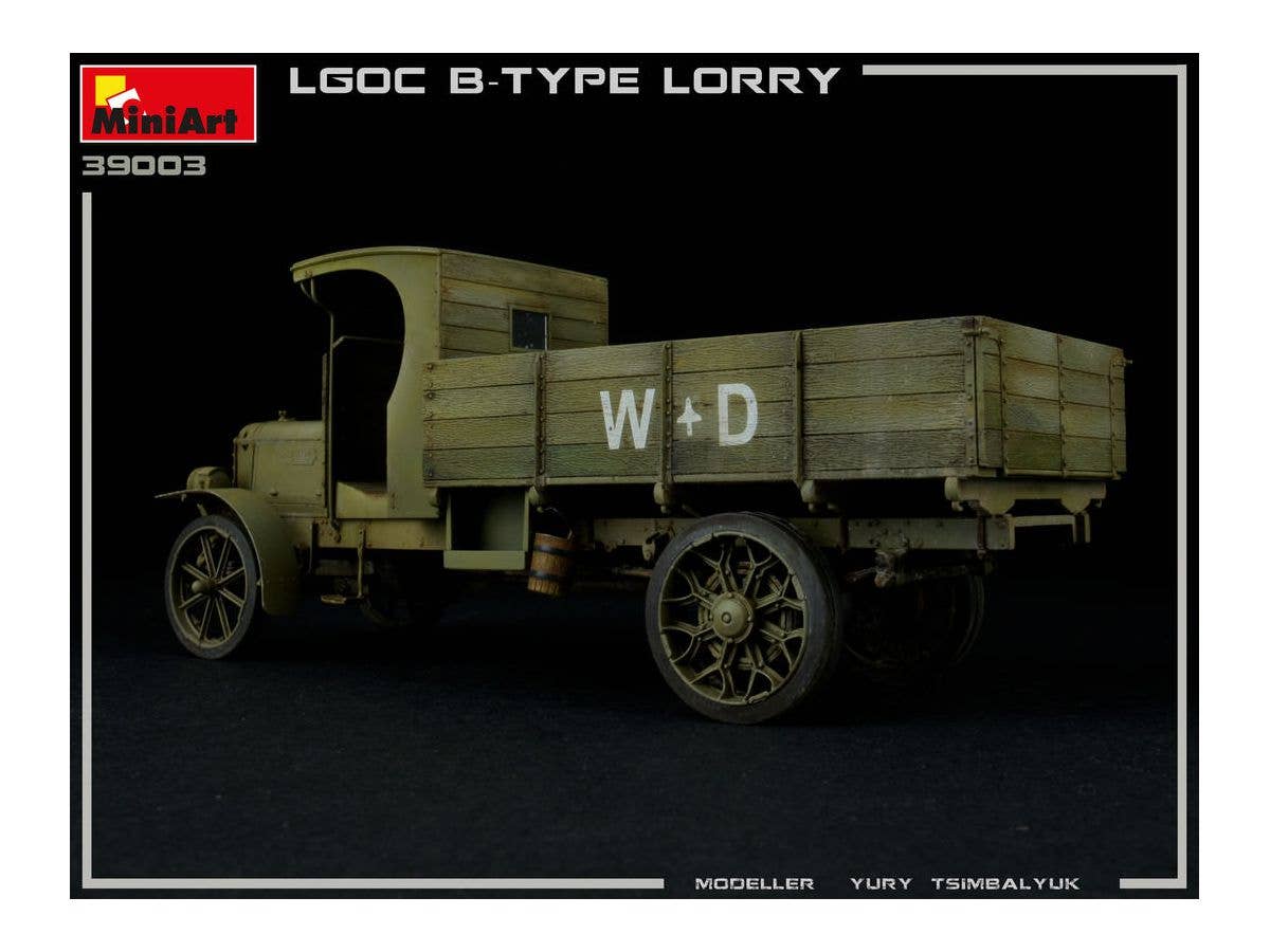 MiniArt 1/35 British Military Lorry B-Type | 4820183312860