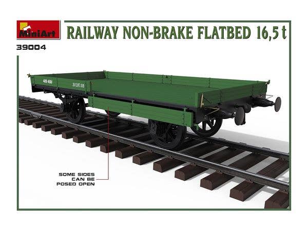 MiniArt Railway Non-brake Flatbed 16,5 t | 4820183312686
