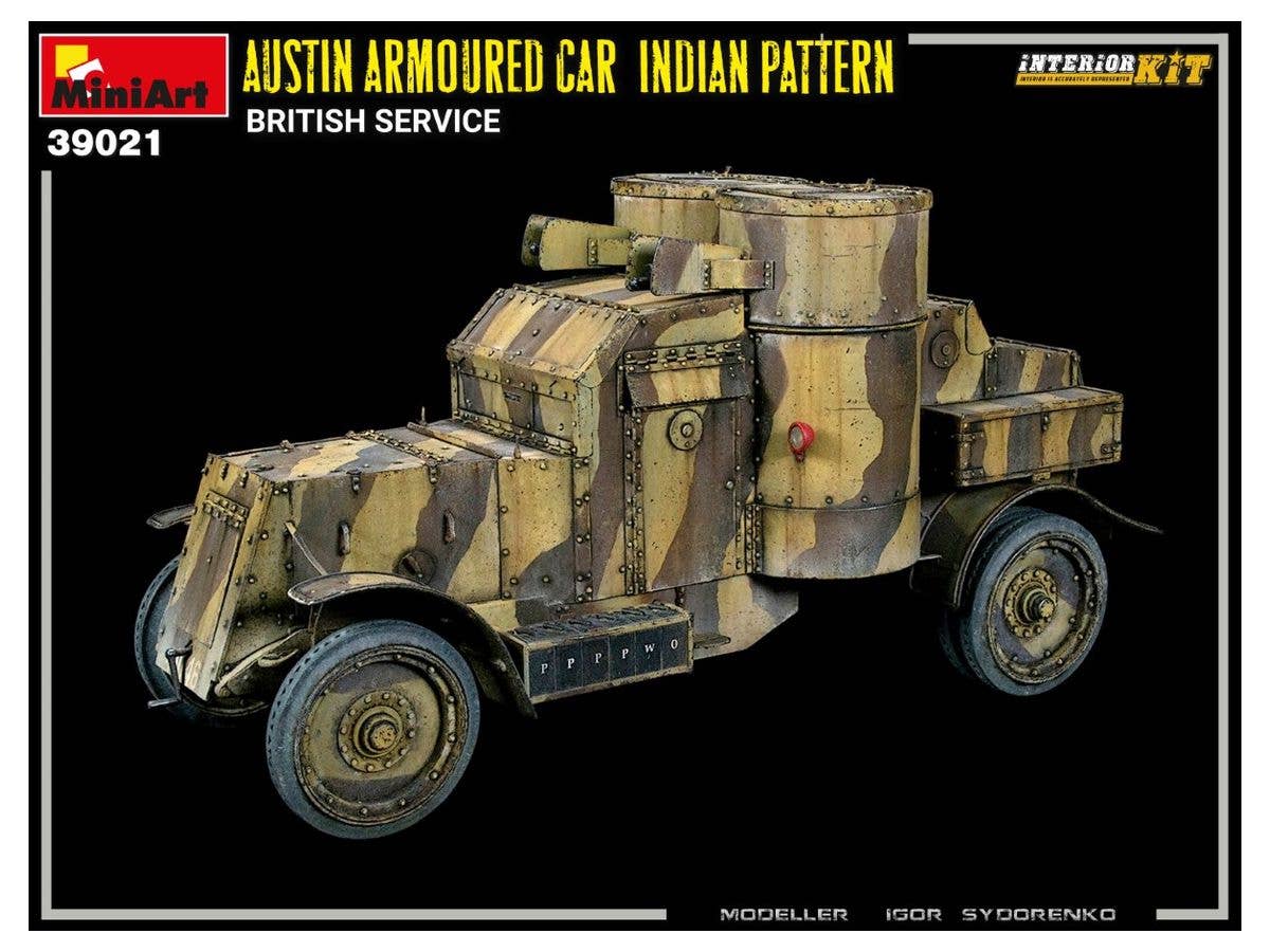 MiniArt 1/35 Austin Armoured Car Indian Pattern. British Service. Interior Kit | 4820183314154
