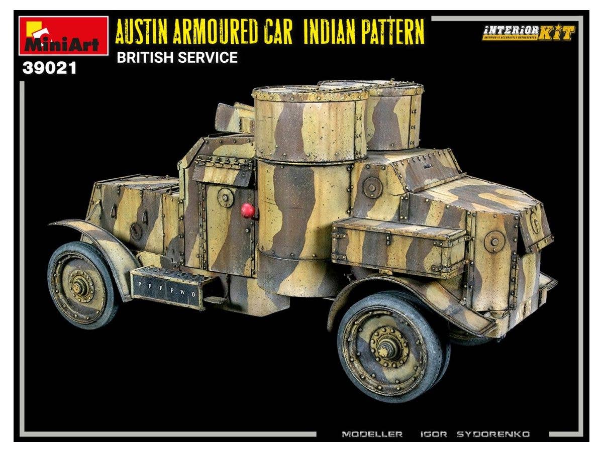 MiniArt 1/35 Austin Armoured Car Indian Pattern. British Service. Interior Kit | 4820183314154