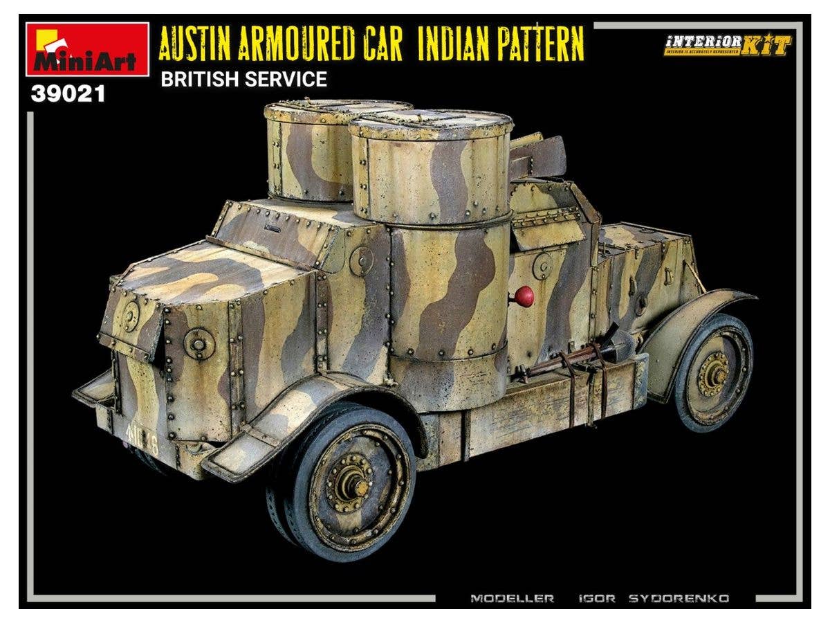 MiniArt 1/35 Austin Armoured Car Indian Pattern. British Service. Interior Kit | 4820183314154