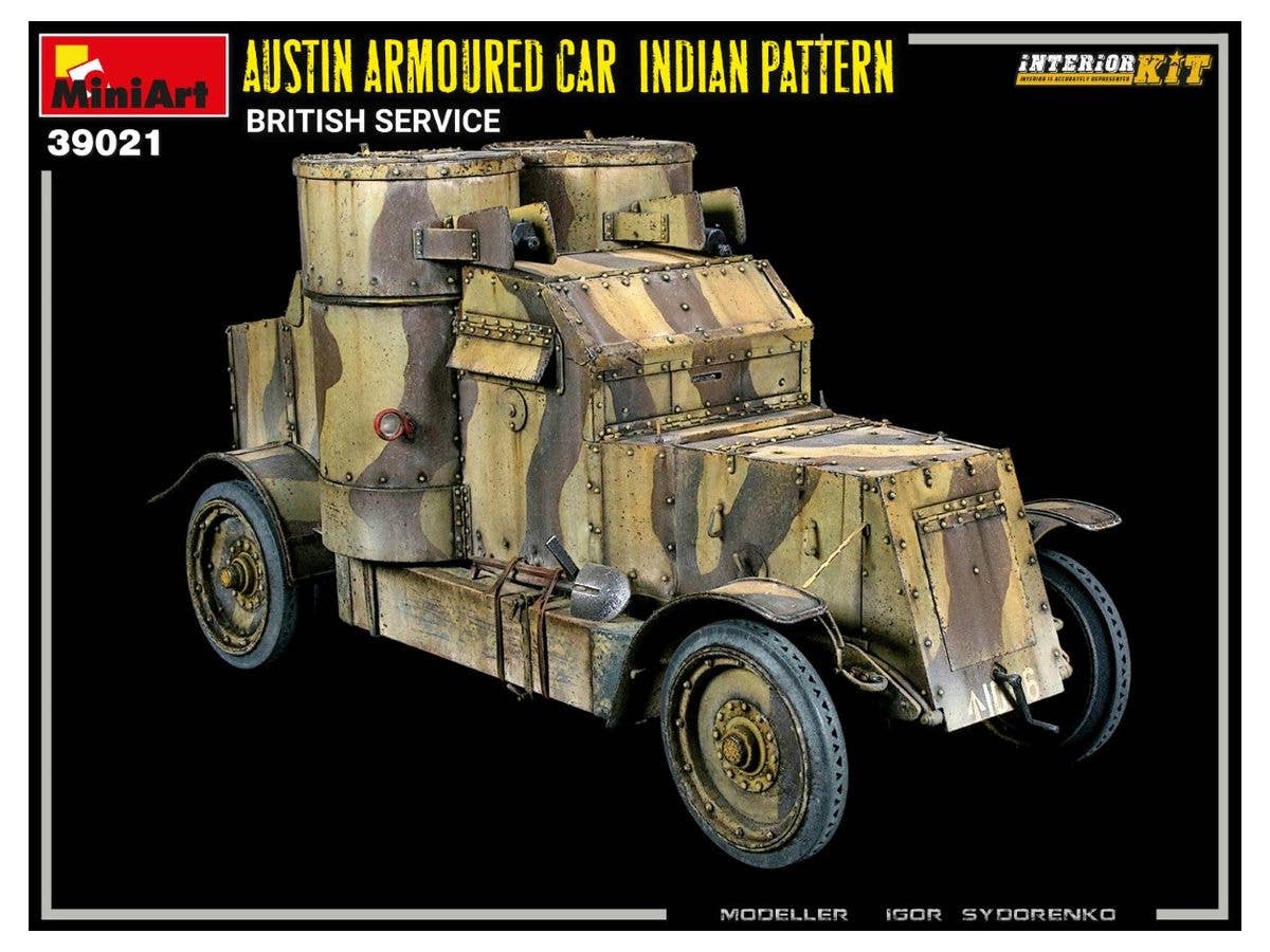 MiniArt 1/35 Austin Armoured Car Indian Pattern. British Service. Interior Kit | 4820183314154