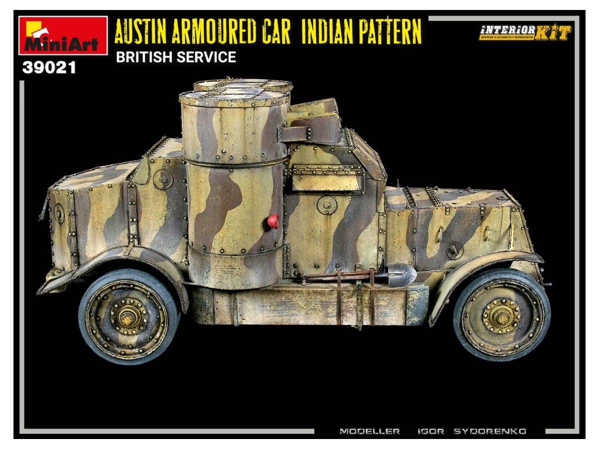 MiniArt 1/35 Austin Armoured Car Indian Pattern. British Service. Interior Kit | 4820183314154