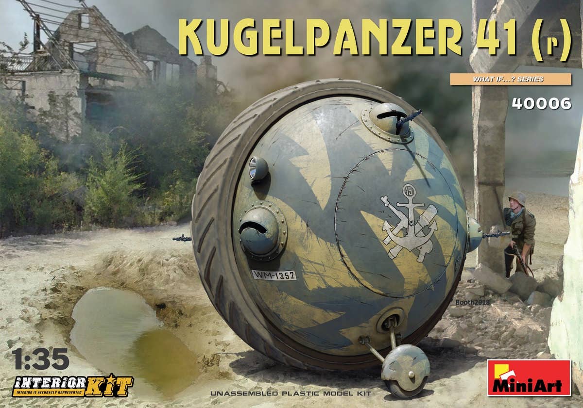 MiniArt Kugelpanzer 41( r ). Interior Kit (1/35) | 4820183311993