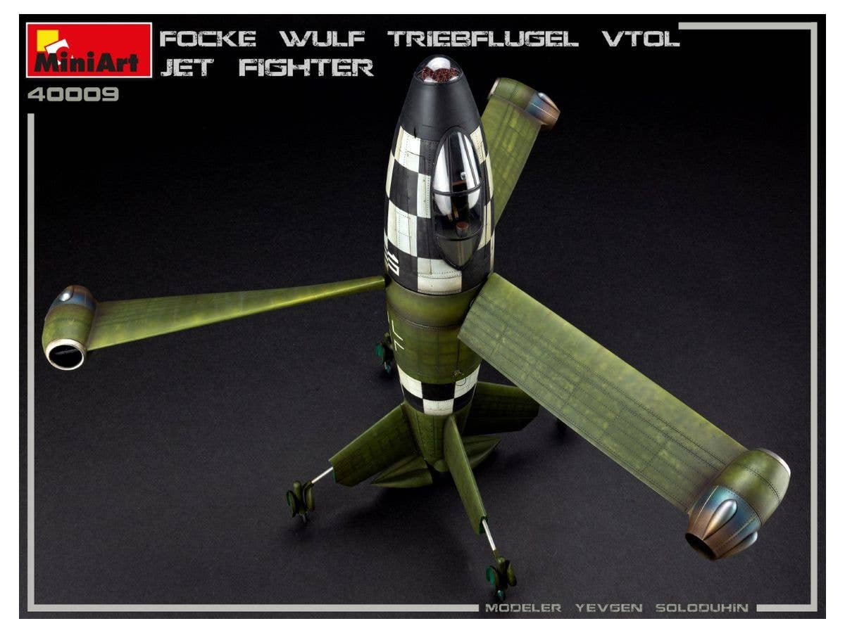MiniArt 1/35 Focke Wulf Triebflugel (VTOL) Jet Fighter | 4820183313119