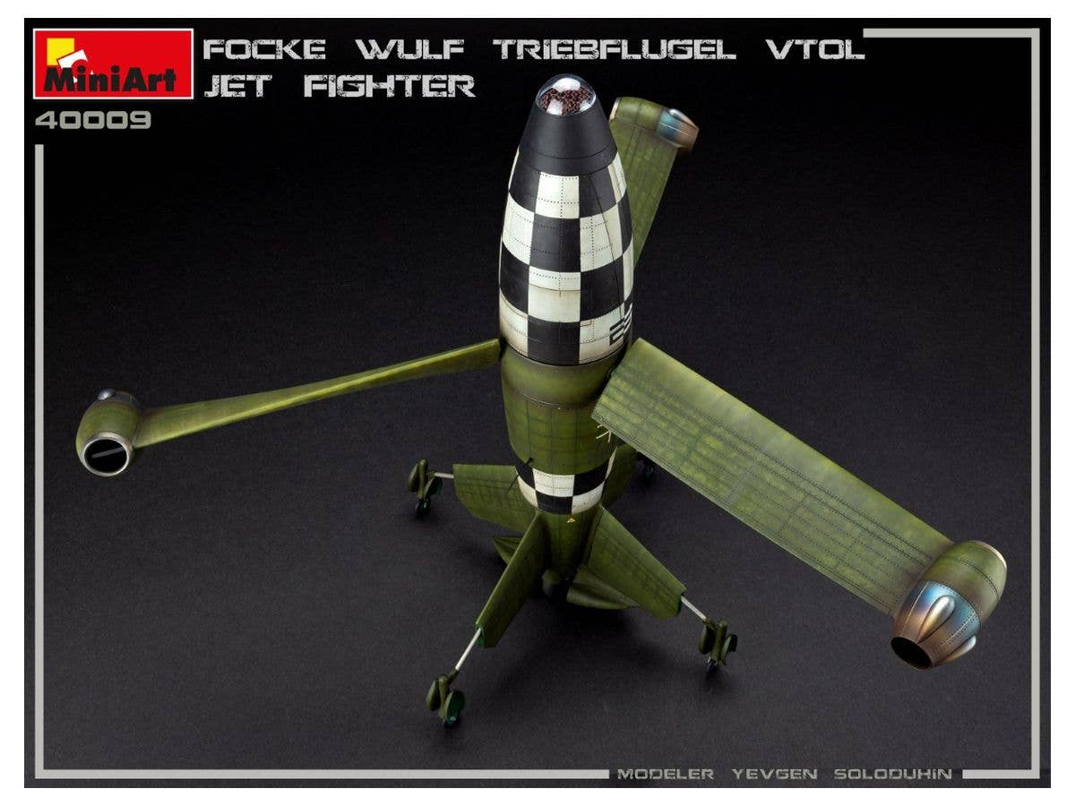 MiniArt 1/35 Focke Wulf Triebflugel (VTOL) Jet Fighter | 4820183313119