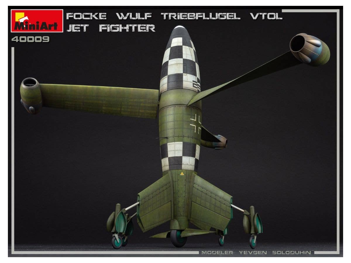 MiniArt 1/35 Focke Wulf Triebflugel (VTOL) Jet Fighter | 4820183313119