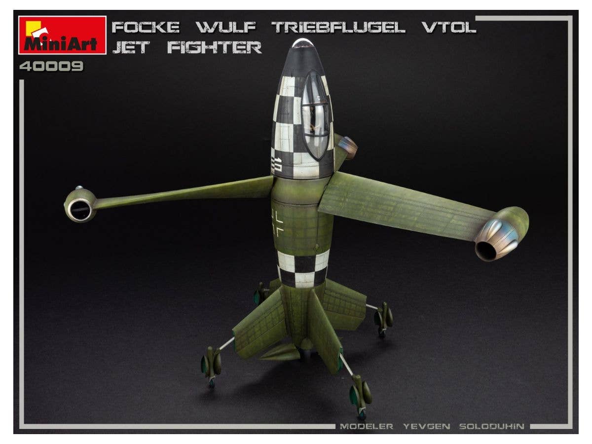 MiniArt 1/35 Focke Wulf Triebflugel (VTOL) Jet Fighter | 4820183313119