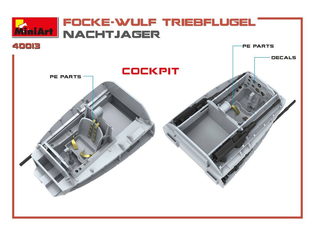 MiniArt 1/35 Focke Wulf Triebflugel Nachtjager | 4820183312518