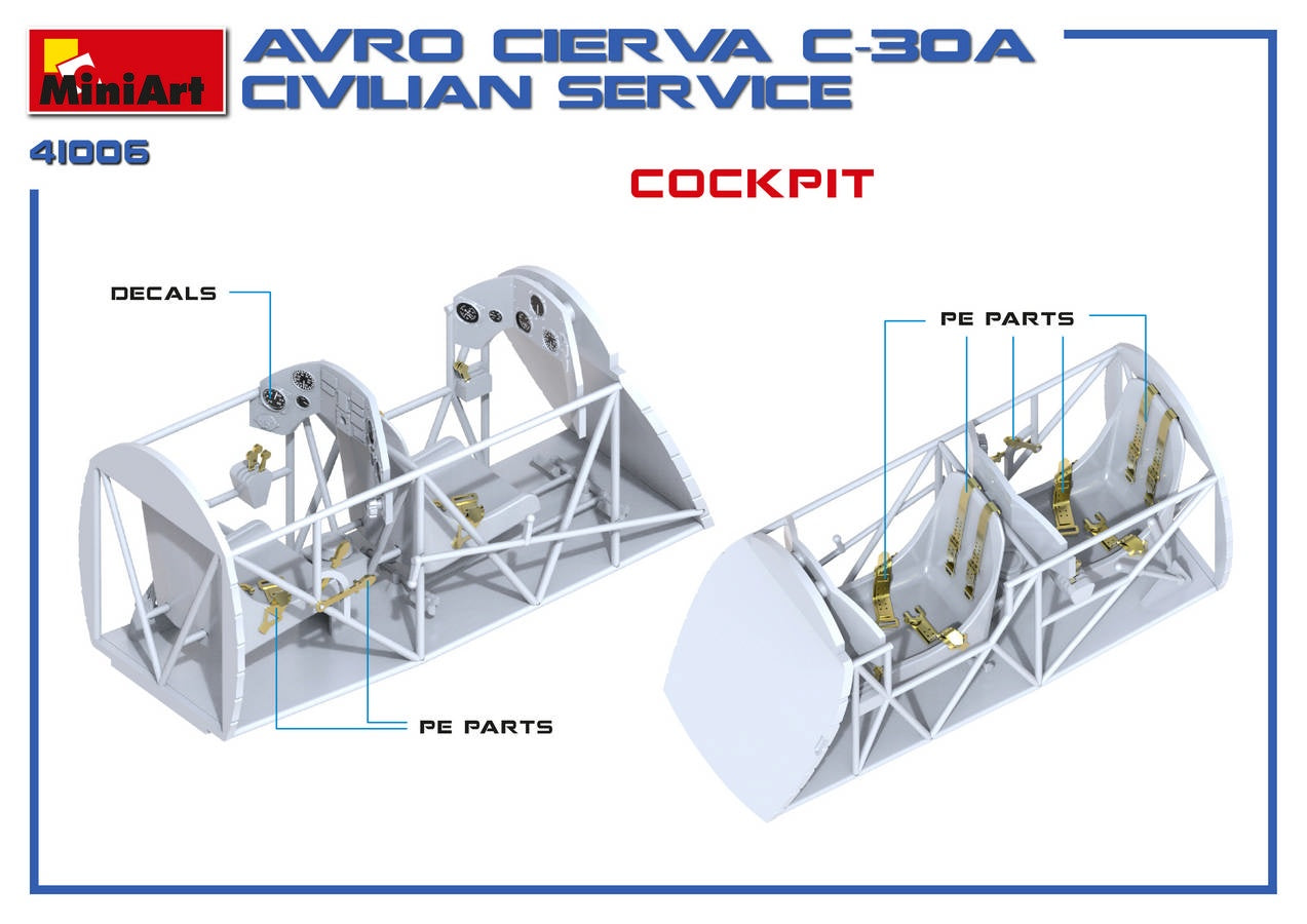 MiniArt Avro Cierva C.30A Civilian Service | 4820183312532