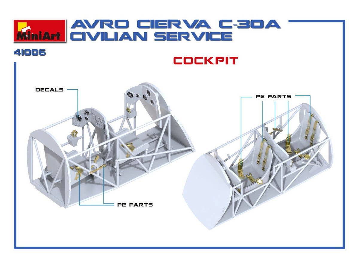 MiniArt Avro Cierva C.30A Civilian Service | 4820183312532