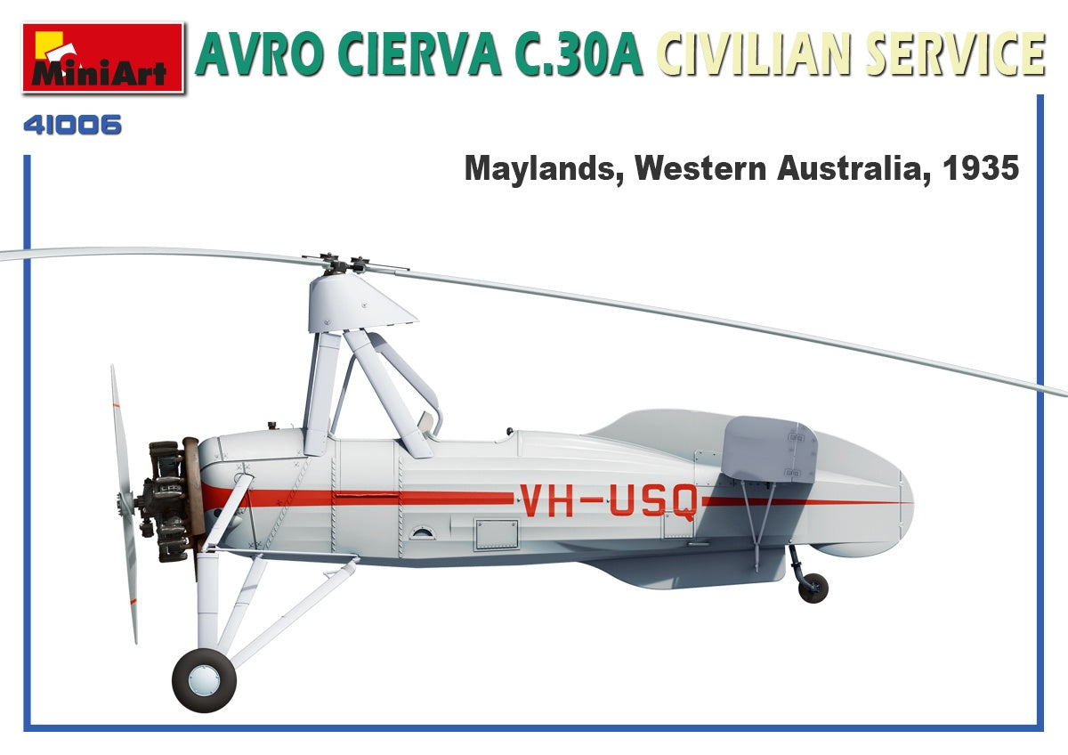 MiniArt Avro Cierva C.30A Civilian Service | 4820183312532