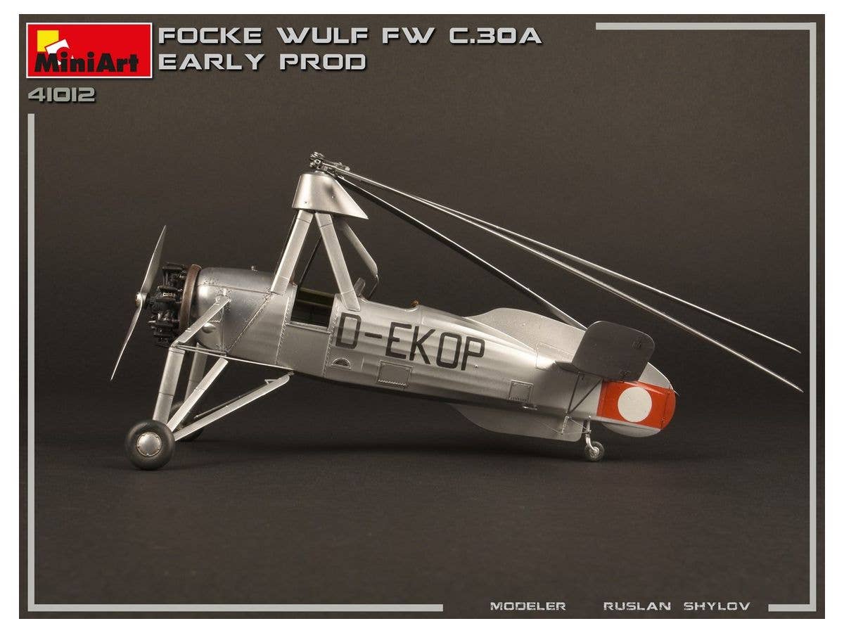 MiniArt Focke-Wulf Fw C.30A Heuschrecke. Early Prod | 4820183312662