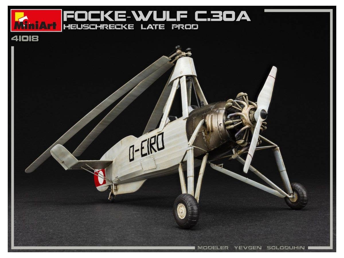MiniArt 1/35 Focke-Wulf FW C.30A Heuschrecke. Late Prod Aircraft | 4820183313324