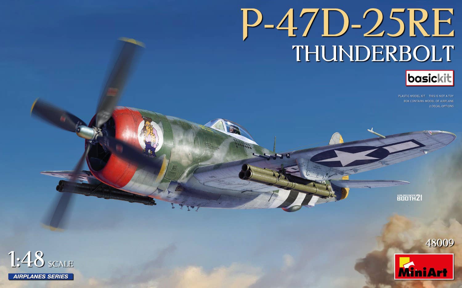 MiniArt 1/48 P-47D-25RE Thunderbolt (Basic Kit) | 5905090346869