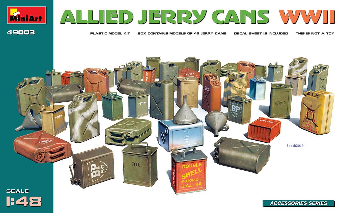 MiniArt 1/48 Allied Jerry Cans WW2 | 5905090346463