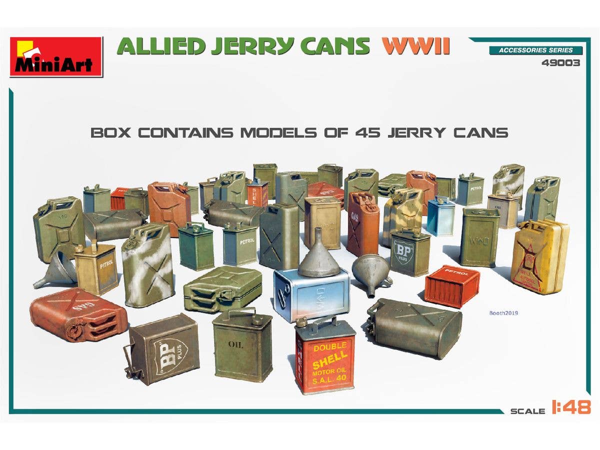 MiniArt 1/48 Allied Jerry Cans WW2 | 5905090346463