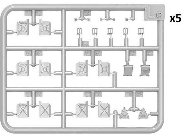 MiniArt 1/48 German Jerry Cans WW2, Figures | 5905090346470