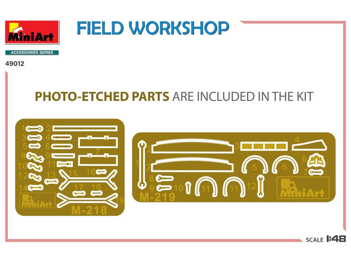 MiniArt 1/48 Field Workship | 5905090346814