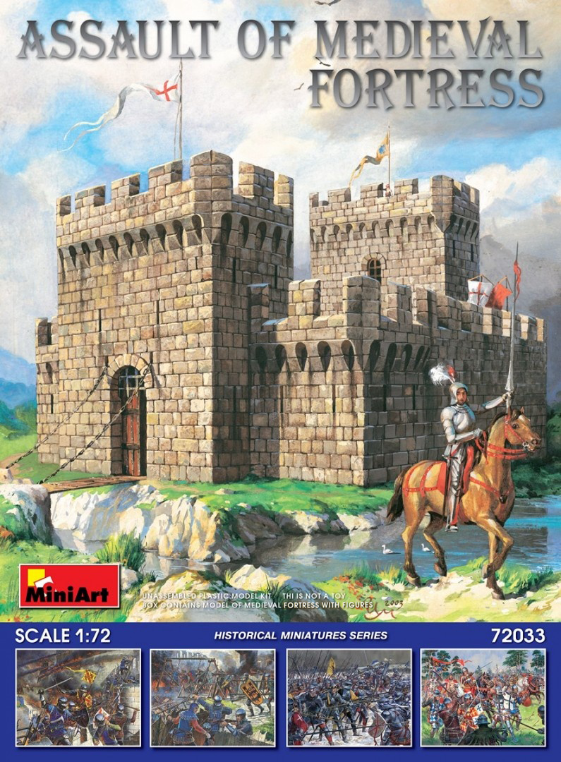 MiniArt Assault of Medieval Fortress (1/72) | 4820183311443