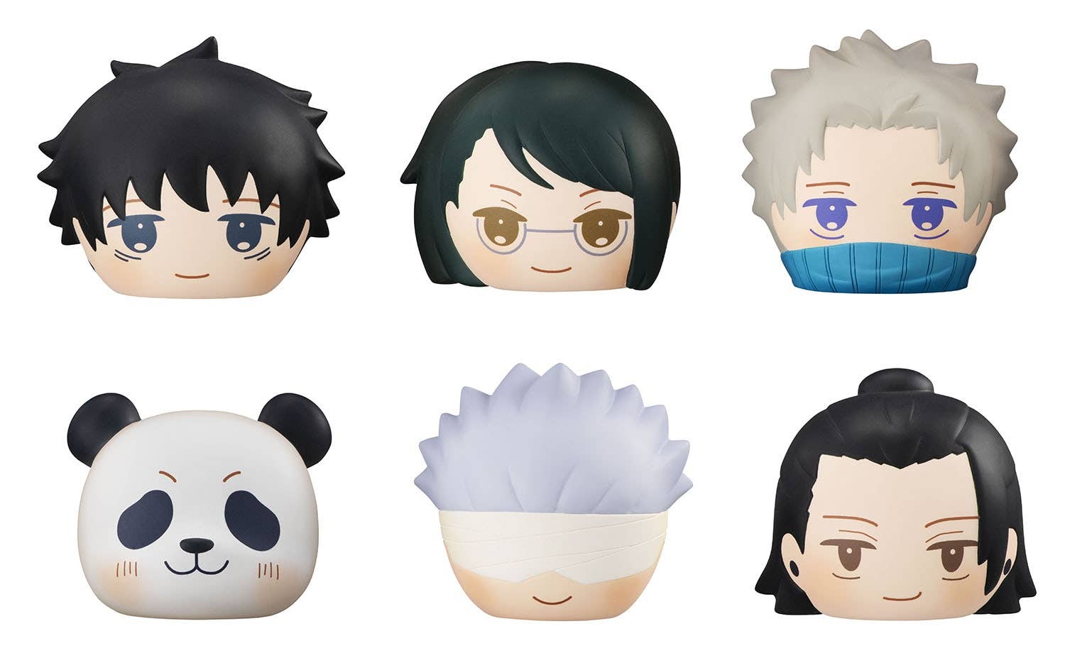 Megahouse Fluffy Squeeze Bread Jujutsu Kaisen 0 (Movie), Complete Set of 6 | 4535123832390