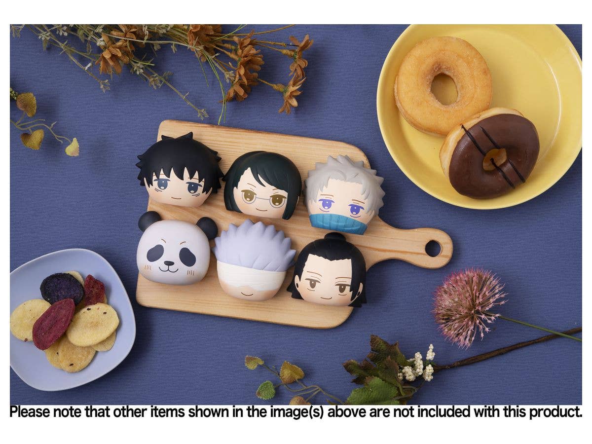Megahouse Fluffy Squeeze Bread Jujutsu Kaisen 0 (Movie), Complete Set of 6 | 4535123832390