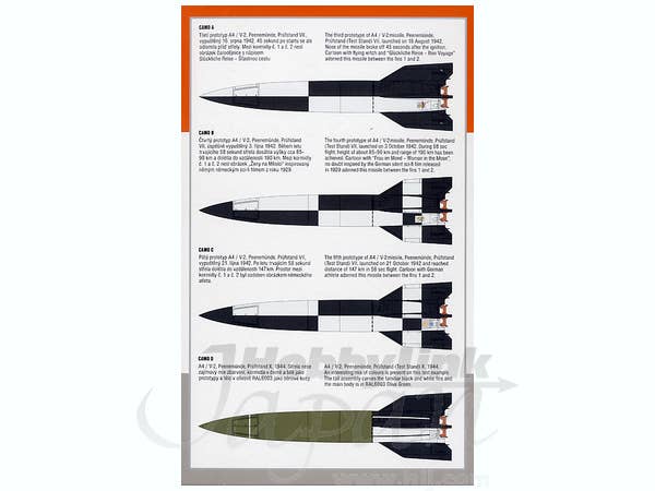 Special Armour 1/72 A4/V2 Prototypes | 8594071083656