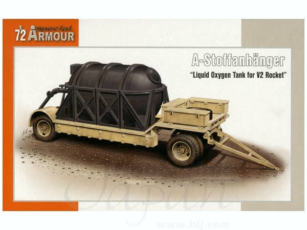 Special Armour 1/72 A-Stoffanhanger Liguid Oxygen Tank for V2 Rocket | 8594071084684