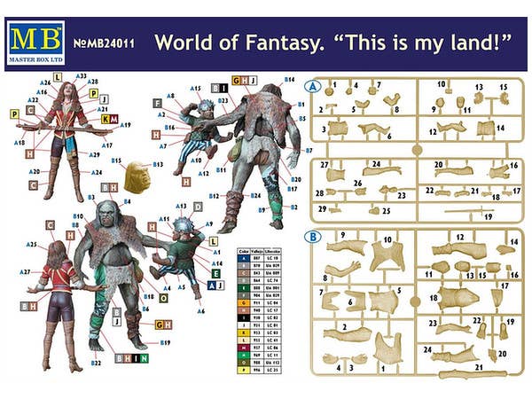 MASTER BOX World of Fantasy. This is my land | 4820113081415