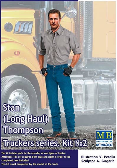 MASTER BOX Truckers series.Stan (Long Haul) Thompson | 4820113080975