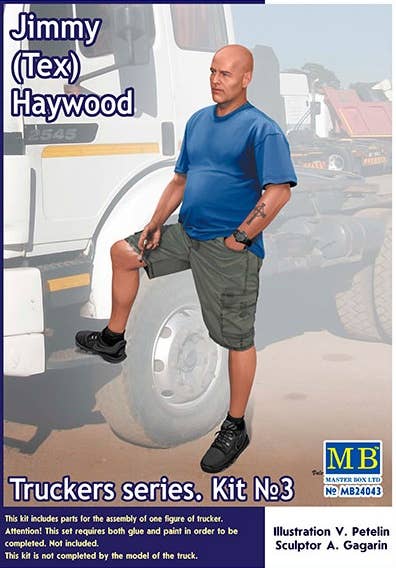 MASTER BOX 1/24 Truckers series. Jimmy (Tex) Haywood. | 4820113081514