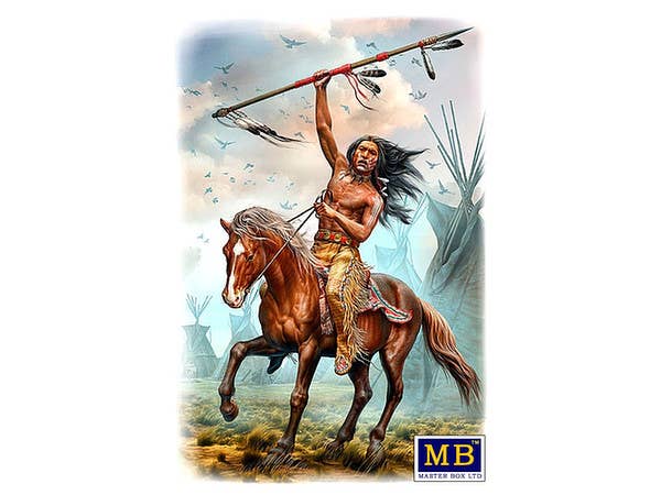 MASTER BOX 1/24 Buffalo Hunter. Running Bear | 4820113081910