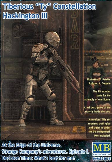 MASTER BOX 1/24 Tiberious 'Ty' Constellation Hackington III | 4820113081972