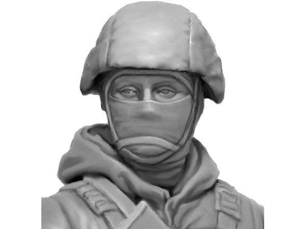 Master Box 1/24 Russian-Ukrainian War series Ukrainian soldier Defence of Kyiv March 2022. Kit No1. | 4820113082764