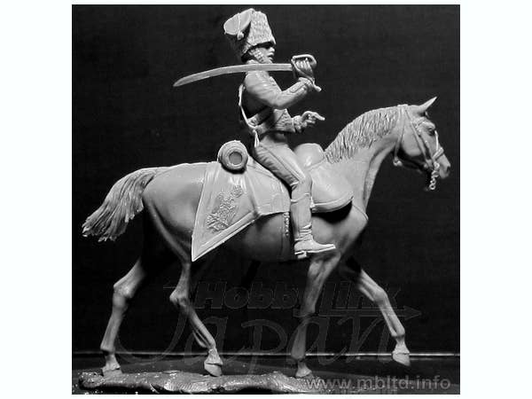 MASTER BOX 1/32 French Hussar, Napoleonic Wars era | 4820113081194