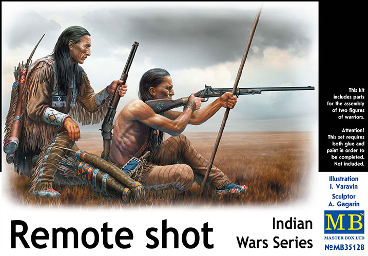MASTER BOX 1/35 Indian Wars Series. Remote shot | 4820113081217