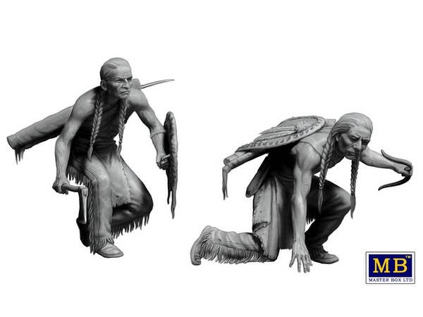 MASTER BOX 1/35 Indian Wars Series. Raid | 4820113080968