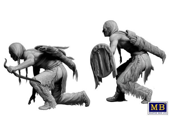 MASTER BOX 1/35 Indian Wars Series. Raid | 4820113080968