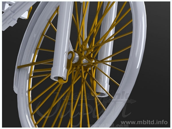 MASTER BOX German Military Bicycle, WWII Era | 4820113081293