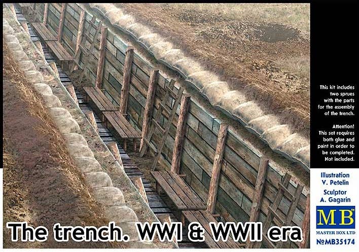 MASTER BOX 1/35 'The trench. WWI & WWII era' | 4820113082313