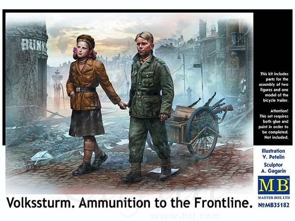 MASTER BOX Volkssturm. Ammunition to the Frontline | 4820113080876