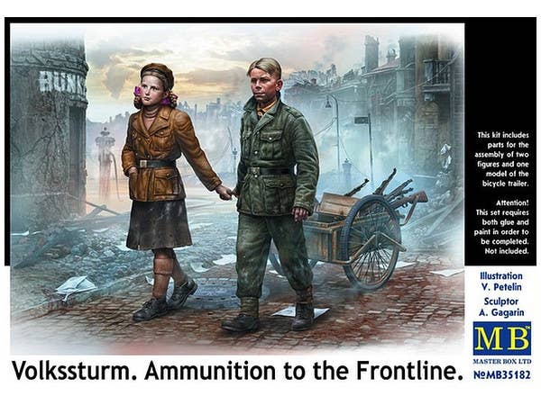 MASTER BOX Volkssturm. Ammunition to the Frontline | 4820113080876