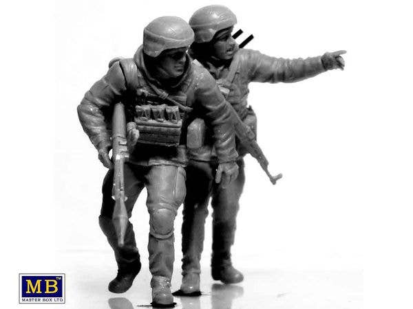 MASTER BOX 1/35 Russian-Ukrainian War series Azov Regiment, Defence of Mariupol, March 2022. Kit No.2 | 4820113082689