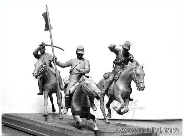 MASTER BOX 1/35 8th Pennsylvania Cavalry, 89th Regiment Pennsylvanian Volunteers, Battle of Chancellorsville, May, 2nd, 1863. American Civil War Series. Attack | 4820113080234