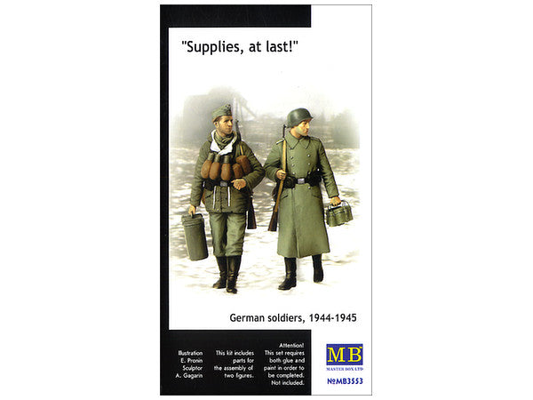 MASTER BOX Supplies, at last German soldiers, 1944-1945