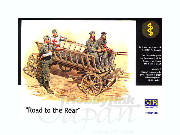 MASTER BOX 1/35 Road to the Rear