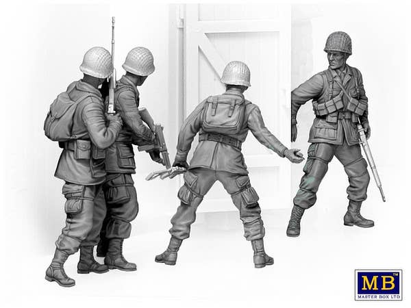 MASTER BOX 1/35 Take one more grenade Screaming Eagles, 101st Airborne (Air Assault) Division, Europe, 1944-1945 | 4820113080685